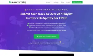 Submit your music to 237+ Spotify playlist curators for FREE! Boost your streams and reach new fans with expert playlist curators.