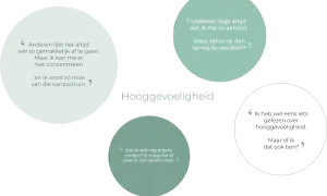 Hooggevoeligheid: "Anderen lijkt het altijd wel zo gemakkelijk af te gaan." Een high sensation seeker die moeite heeft met concentratie.