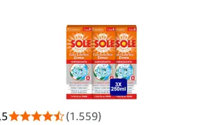 Sole Sole Sole: la cura lavatrice che elimina la puzza. Igenizzante con eucalipto, efficace anche a basse temperature.