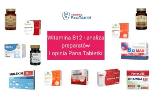 Witamina B12 na co pomaga? Analiza preparatów i opinia Pana Tabletki. Witamina B12 wspiera układ nerwowy i produkcję czerwonych krwinek.