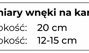 Wymiary wnęki na karnisz: szerokość 20 cm, wysokość 12-15 cm.