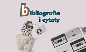 Jak zrobić bibliografię w Wordzie? Stylowa kobieta rzuca kasetami, a obok nich leżą kolejne.