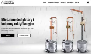 Miedziane destylatory i kolumny rektyfikacyjne. Dowiedz się, jak działa destylator Aabratek, dzięki naszym sprawdzonym konstrukcjom.