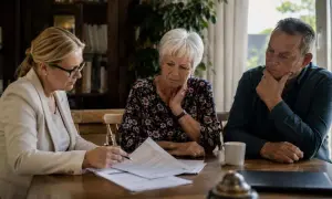 Prawniczka wyjaśnia starszej parze, czy darowizna za życia wchodzi w skład spadku.