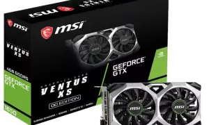 Karta graficzna MSI Ventus XS OC Edition z 4GB GDDR5, oparta na układzie GeForce GTX 1650. Idealna do gier.