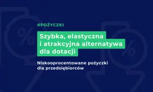 Szybka, elastyczna i atrakcyjna alternatywa dla dotacji: niskooprocentowane pożyczki dla przedsiębiorców.