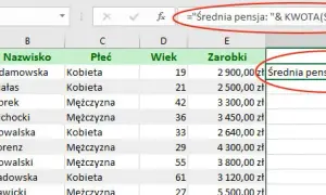 Jak połączyć kolumny w Excelu - proste metody, które ułatwią pracę