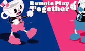 Cuphead i Mugman świętują premierę funkcji Remote Play Together, umożliwiającej wspólną grę kanapową online.