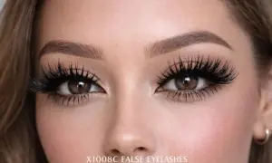 Un regard intense grâce à un maquillage des cils spectaculaire. Des cils longs et volumineux pour un effet glamour assuré.