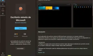 Microsoft Store: Escritorio remoto de Microsoft. Configurar escritorio remoto Windows 10 es fácil con esta app.