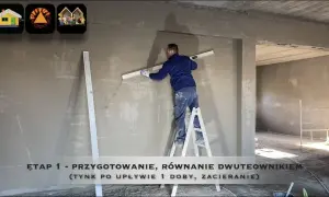Jak prawidłowo zacierać tynk cementowo-wapienny? Narzędzia i techniki bez błędów