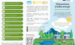 Odnawialne źródła energii to czysta przyszłość. Zmniejsz rachunki i dbaj o planetę, korzystając z wiatru, słońca i wody.