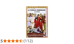 Affiche du film "La Famille Tenenbaum", avec la famille réunie, évoquant l'origine de leur nom.