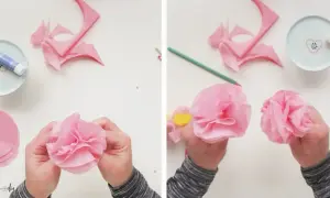 Kwiaty z bibuły DIY: Stwórz piękne kwiaty krok po kroku!