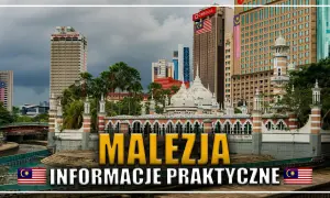 Malezja: praktyczne informacje o szczepieniach i zwiedzaniu Kuala Lumpur. Widok na meczet i drapacze chmur.