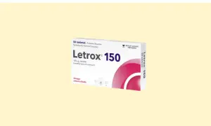 Opakowanie leku Letrox 150. Czy brać Letrox przed badaniem krwi? Warto skonsultować się z lekarzem.