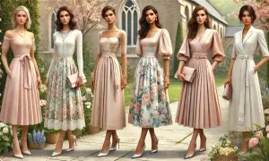Eleganckie stylizacje na komunię: pastelowe sukienki, kwieciste wzory i stylowe dodatki. Inspiracje na uroczystość.