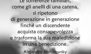 Le sofferenze familiari, come anelli di una catena, si ripetono di generazione in generazione finché un discendente acquista consapevolezza e trasforma la sua maledizione in benedizione. Le conseguenze della mancanza d'amore si spezzano.