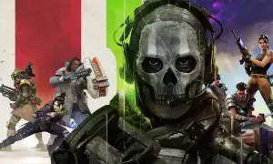 Postacie z gier Apex Legends, Call of Duty i Fortnite.