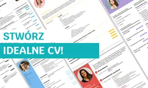 Szablony CV z różnymi sekcjami i elementami graficznymi. Wybierz odpowiednią czcionkę do CV, by stworzyć profesjonalny dokument.