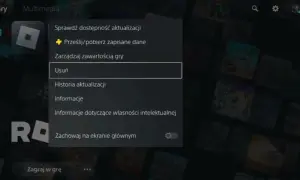 Jak odinstalować grę na PS5 i nie stracić zapisów danych