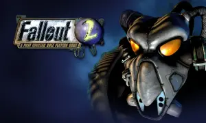 Postapokaliptyczny wojownik w pancerzu z gry Fallout 2. Spolszczenie tej kultowej gry RPG pozwoliło graczom zanurzyć się w jej mroczny świat.
