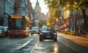 Czy taxi może jechać buspasem? Poznaj ważne przepisy i zasady
