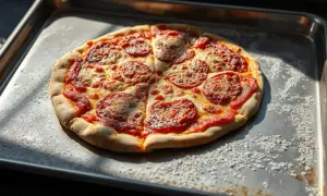 Mrożona pizza: Ile piec, by była jak z pizzerii? Odkryj sekrety