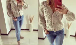 Jak zapiąć sweter na guziki, aby wyglądać stylowo i modnie