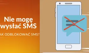 Nie mogę wysłać SMS. Czy dochodzą SMSy? Na ekranie telefonu widnieje ikona z przekreśloną wiadomością.