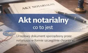 Akt notarialny - urzędowy dokument sporządzony przez notariusza, niezbędny do wielu ważnych czynności prawnych.