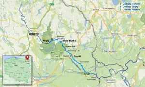 Czarna Hańcza spływ kajakowy mapa – uniknij problemów w trakcie wyprawy
