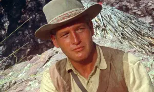 Paul Newman i hatt och väst, en ikonisk scen från filmer med Paul Newman.