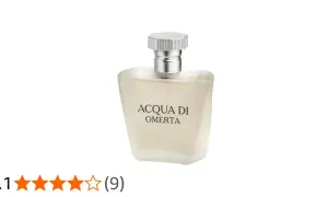 Elegancka butelka perfum "Acqua di Omerta" z metalową nakrętką. Tajemniczy zapach, który skrywa swoją historię.