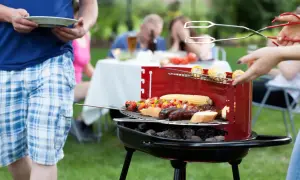 Grillowanie w ogródku przy bloku: Legalne? Uniknij konfliktu i kar!