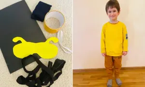 Strój pszczółki dla chłopca DIY: Stwórz go prosto i tanio w domu