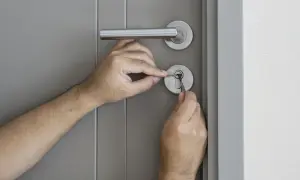 Drzwi do łazienki zatrzaśnięte? Otwórz je bez ślusarza!