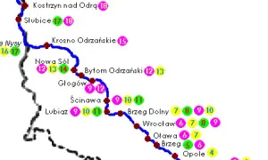 Mapa tras rowerowych wzdłuż Odry – odkryj najlepsze szlaki rowerowe