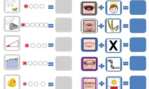 Imprimibles fichas en euskera para imprimir. Ejercicios de lógica y cálculo con imágenes para niños.