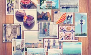 Inspiracja na kolaż: Barcelona, tapas, sangria i widoki. Jak zrobić kolaż? Zobacz zdjęcia!