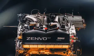 Potężny silnik Zenvo V12-4T, serce supersamochodu, gotowe do wyzwolenia mocy.