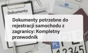 Jak uniknąć błędów przy oświadczeniu o sprowadzeniu auta z zagranicy