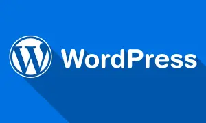 Logo de WordPress, la plataforma ideal para crear tu sitio web. Descubre qué es y para qué sirve.