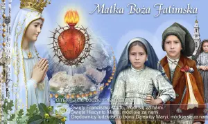 Matka Boża Fatimska, dzieci i serce cierniowe. Tajemnica fatimska i koniec świata wzywają do modlitwy różańcowej.