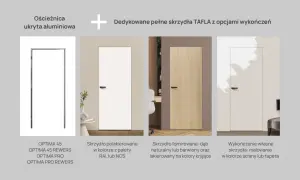 Drzwi ukryte: Pękają na łączeniu ze ścianą? Poznaj prawdę!