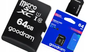 Karta SD 64GB Goodram to idealne rozwiązanie, by rozszerzyć pamięć telefonu. Zobacz, co to jest karta SD w telefonie i jak łatwo zwiększyć jej pojemność.