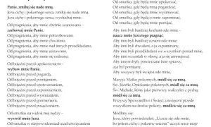 Litania pokory Tomasza a Kempis. Modlitwa o ciche i pokorne serce, prośba o uwolnienie od pragnień uznania i bojaźni przed upokorzeniem.