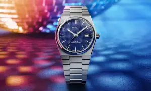 Reloj Tissot 1853 PRX Powermatic 80 con esfera azul, ideal para tu estilo en España.
