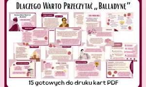 Balladyna, dążąc do władzy, popełnia zbrodnie, ale czy miała wyrzuty sumienia? Symbolika malin i plamy na czole ukazuje jej moralny upadek.