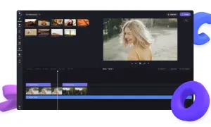Edytor wideo Microsoft Clipchamp pozwala na łatwe tworzenie projektów, dodawanie multimediów i muzyki.